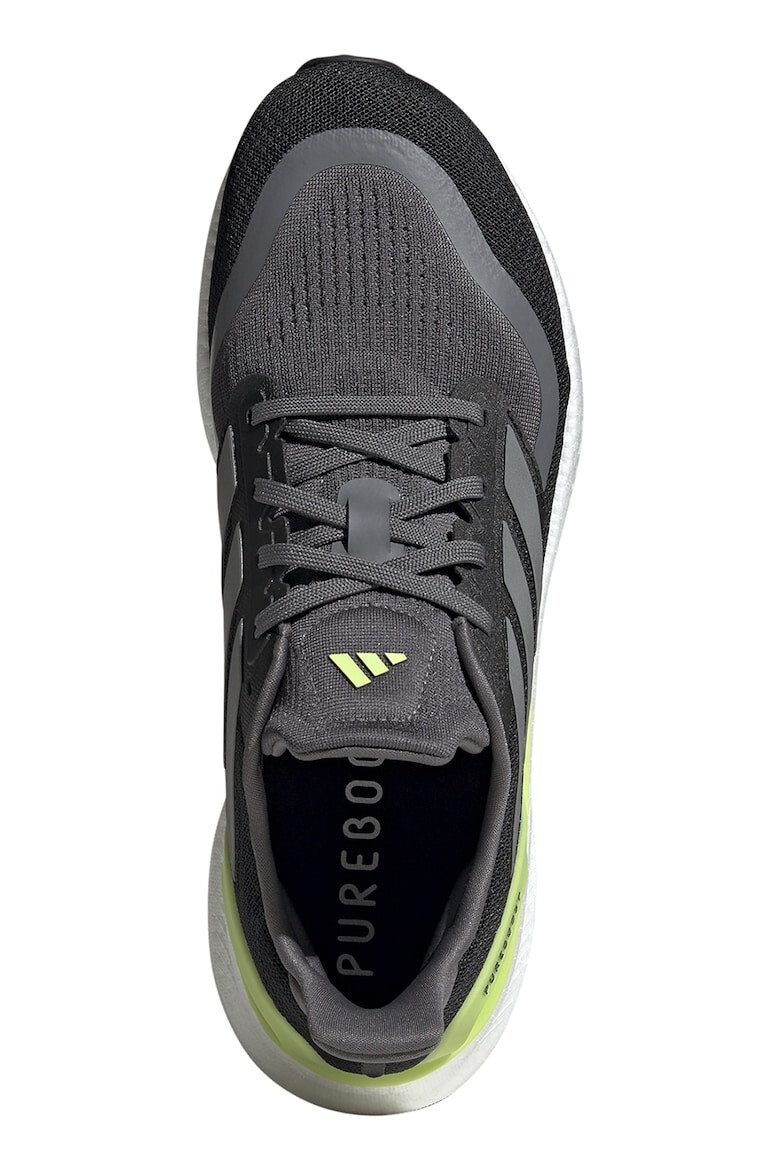 adidas Performance Обувки Pureboost 5 за бягане - Черен/Лайм зелено - Pepit.bg