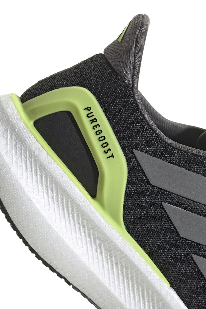 adidas Performance Обувки Pureboost 5 за бягане - Черен/Лайм зелено - Pepit.bg