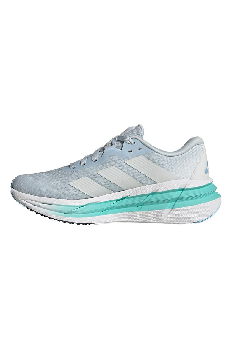 adidas Performance Обувки с лого - за бягане - Бял/Пепеляво сиво - Pepit.bg