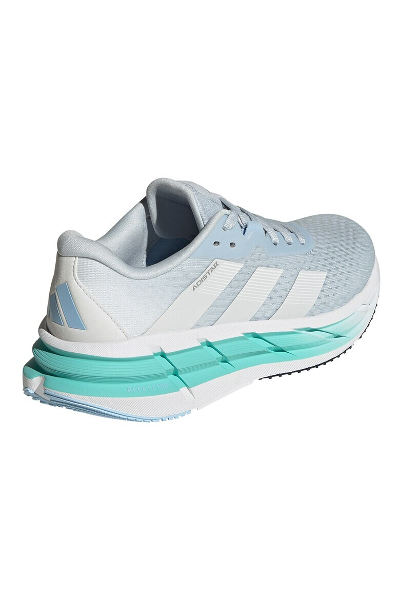 adidas Performance Обувки с лого - за бягане - Бял/Пепеляво сиво - Pepit.bg