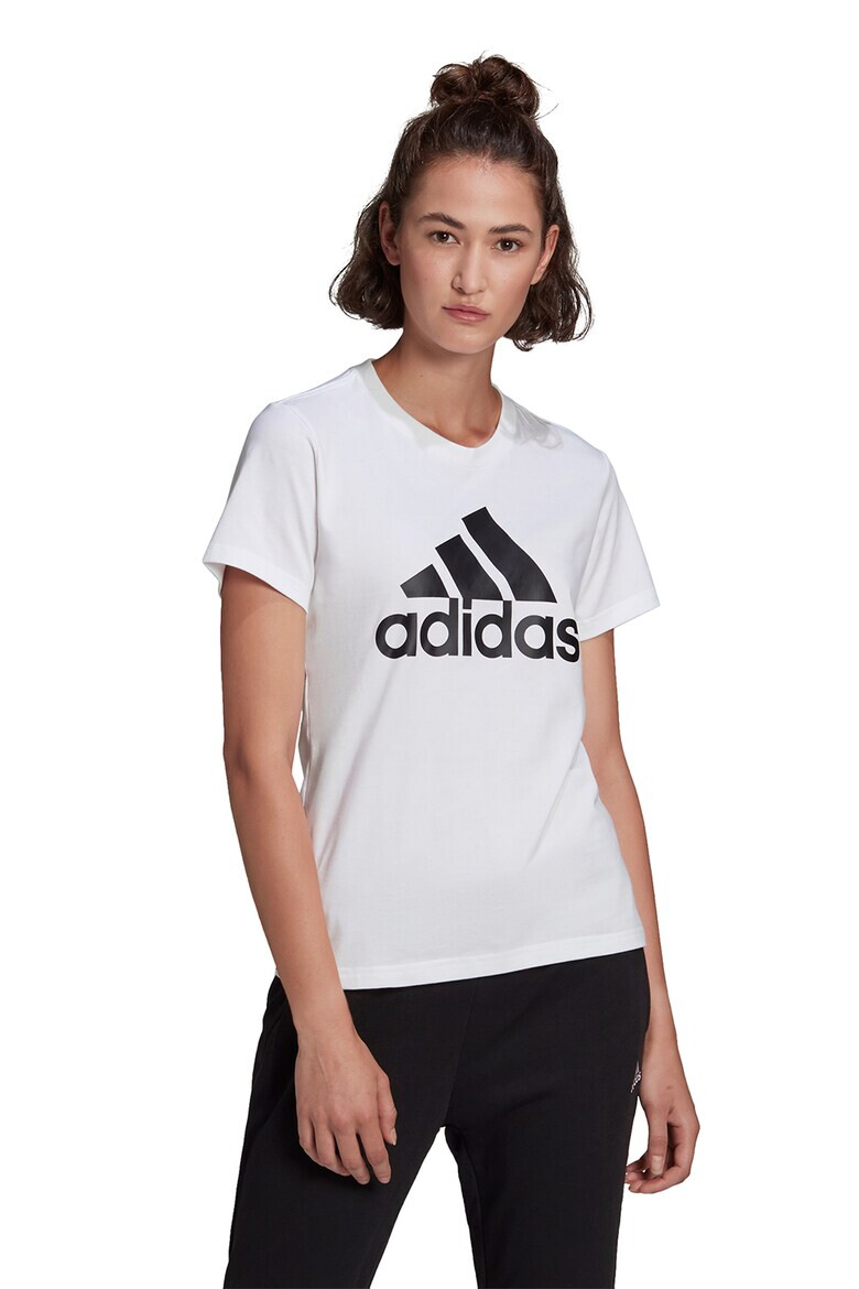 adidas Sportswear Памучна тениска Essentials с лого - Pepit.bg
