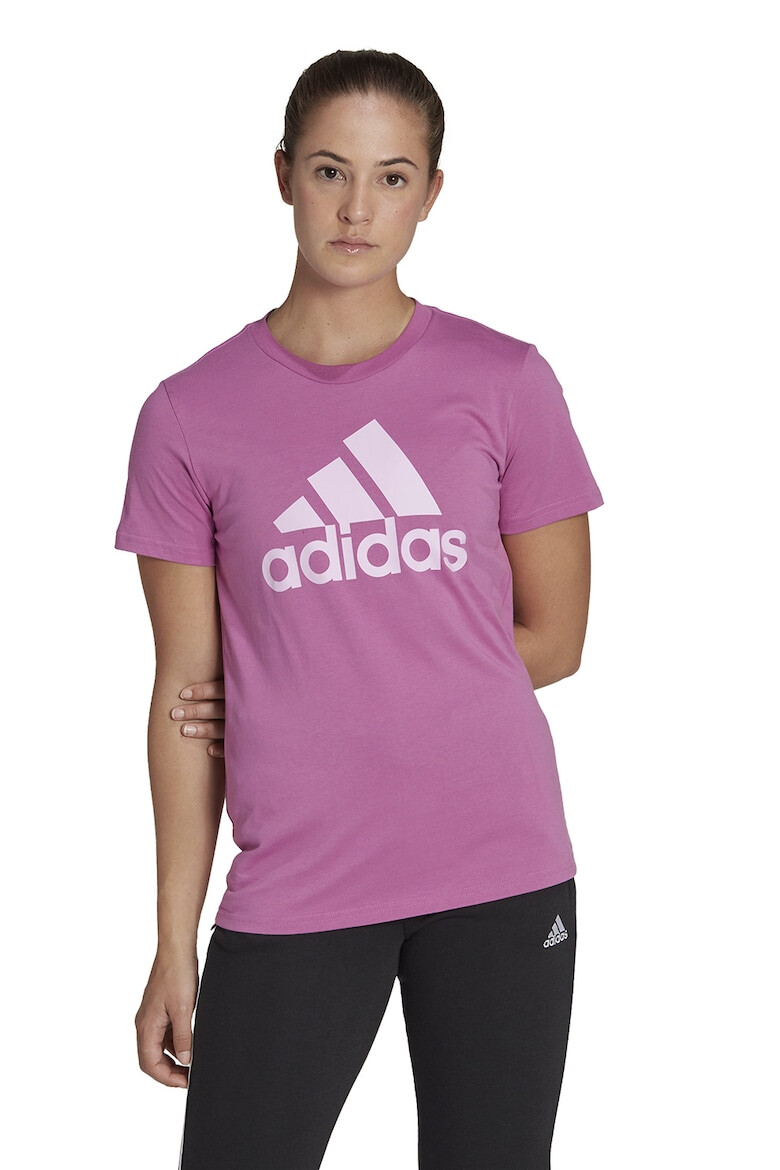 adidas Sportswear Памучна тениска Essentials с лого - Pepit.bg