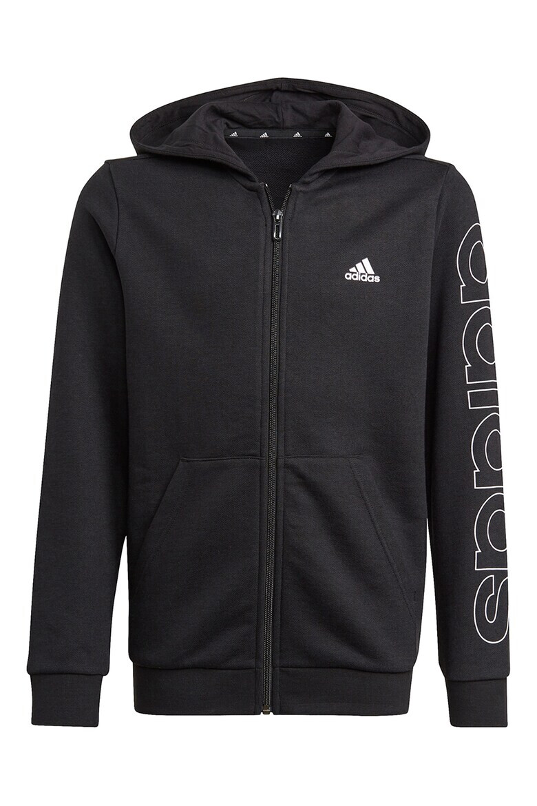 adidas Performance Памучно худи Essentials с цип - Pepit.bg