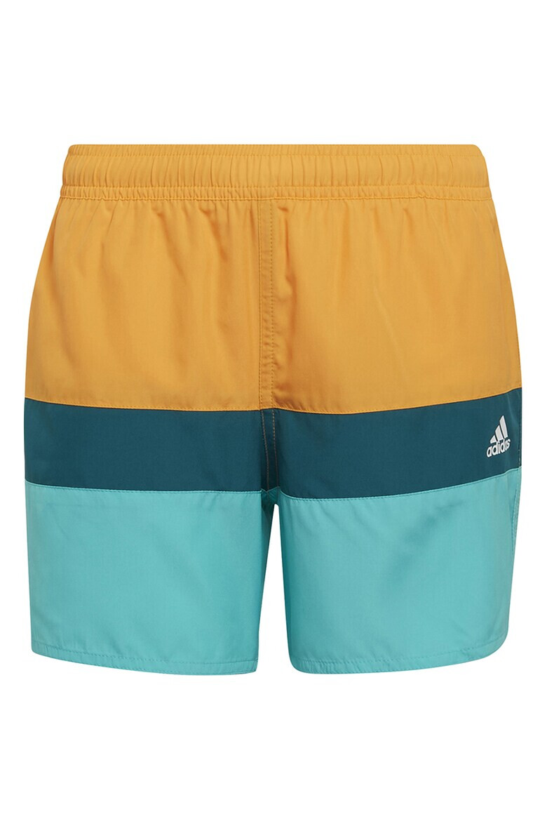adidas Performance Раирани плувни шорти с еластична талия - Pepit.bg