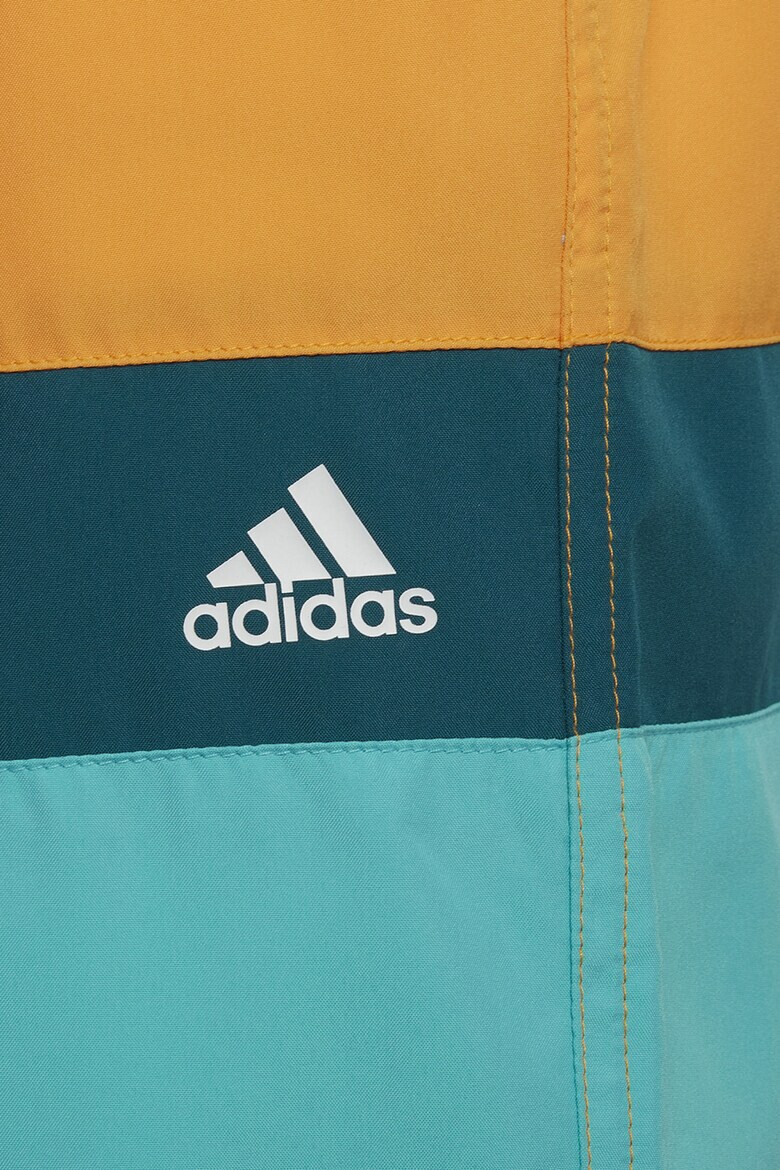 adidas Performance Раирани плувни шорти с еластична талия - Pepit.bg