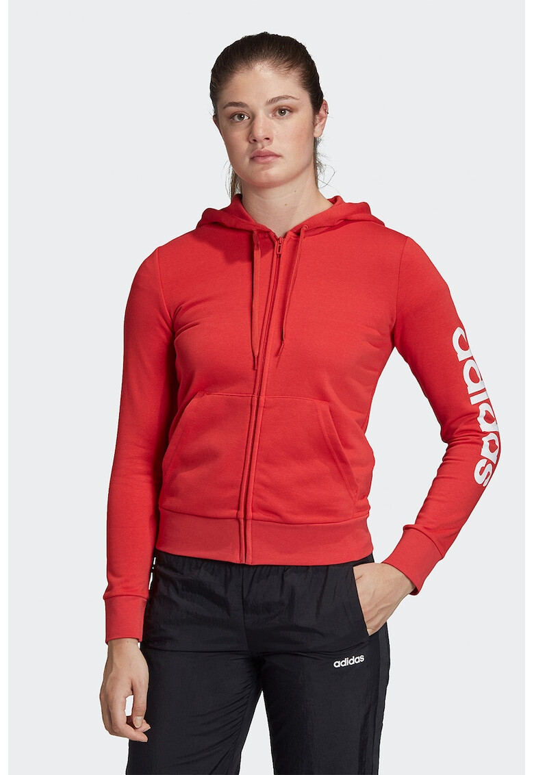 adidas Performance Суитшърт Essentials Linear с цип - Pepit.bg