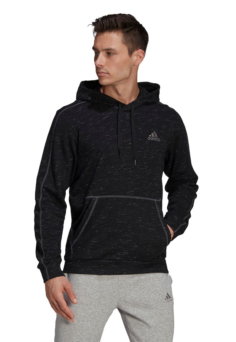 adidas Performance Суитшърт Essentials Mélange с качулка и джоб - Pepit.bg