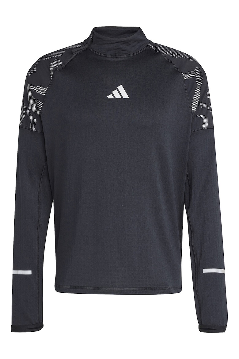 adidas Performance Суитшърт Hi-Vis с къс цип - Pepit.bg