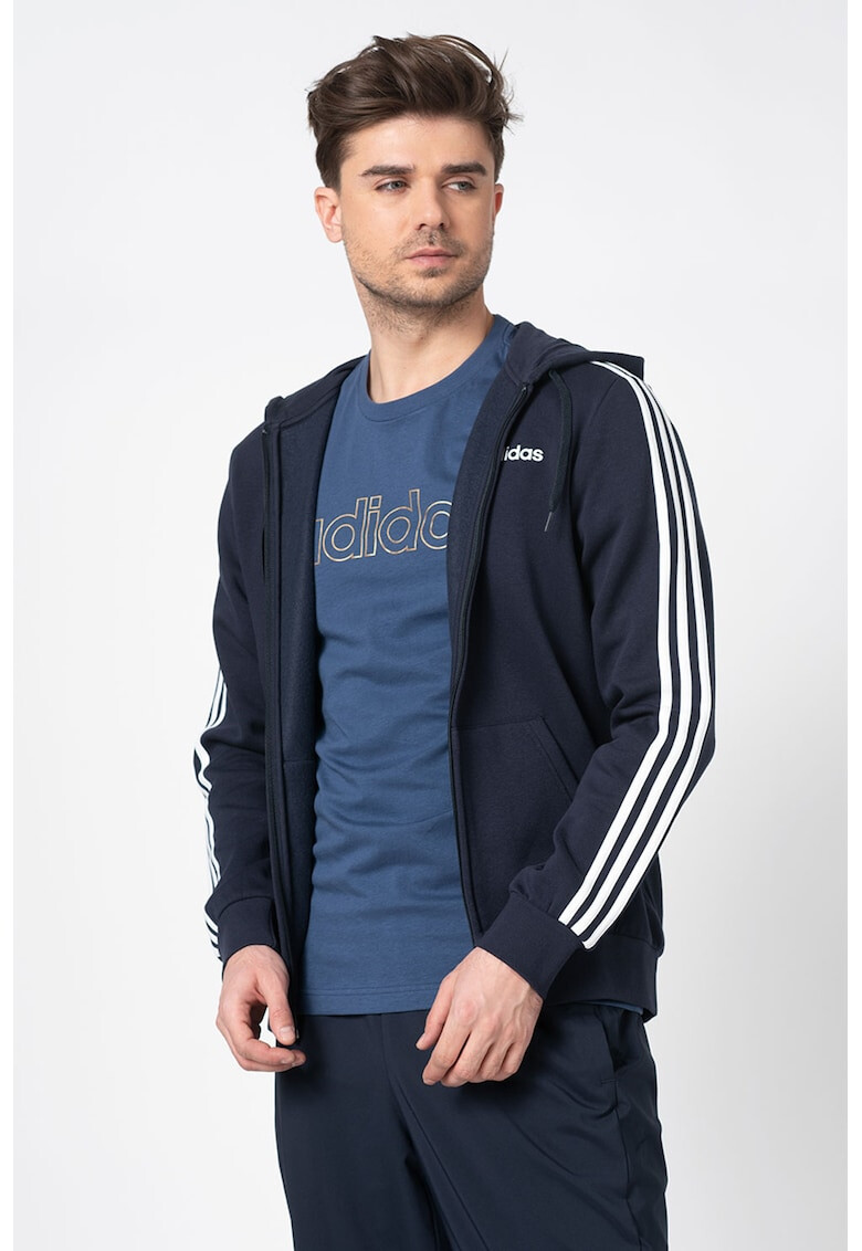 adidas Performance Суитшърт с цип и контрасти - Pepit.bg