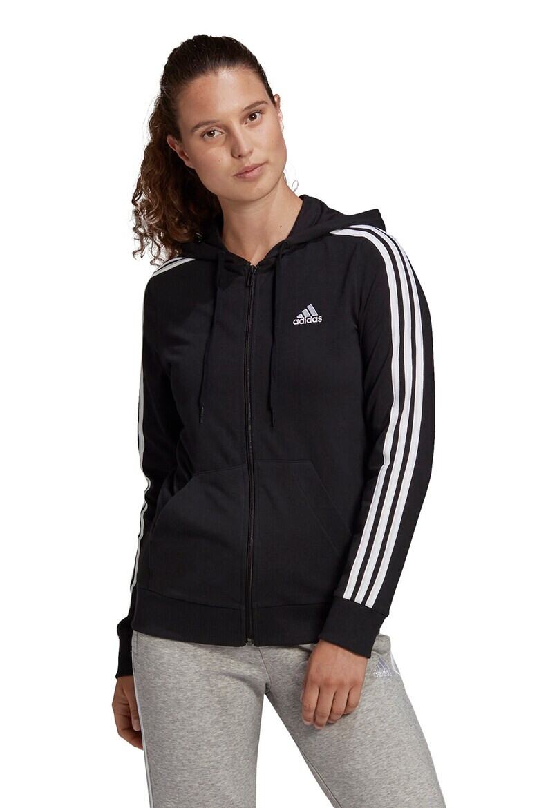 adidas Sportswear Суитшърт с цип и лого - Pepit.bg