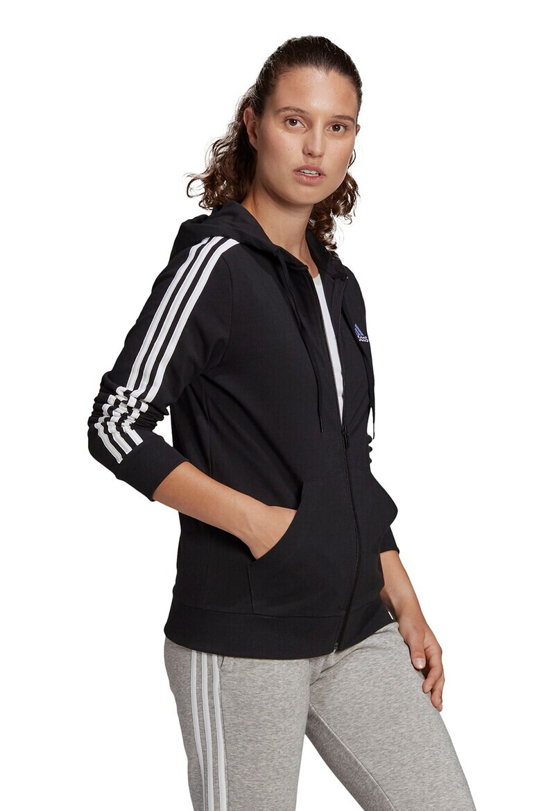 adidas Sportswear Суитшърт с цип и лого - Pepit.bg