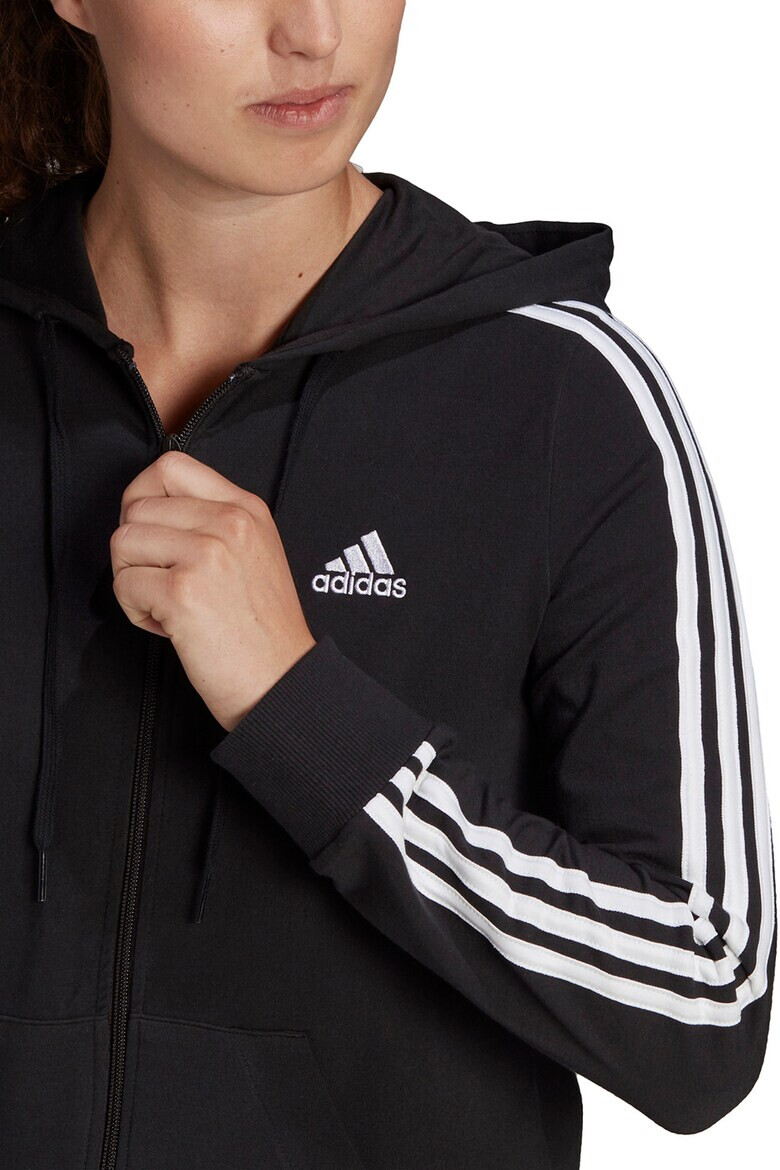 adidas Sportswear Суитшърт с цип и лого - Pepit.bg