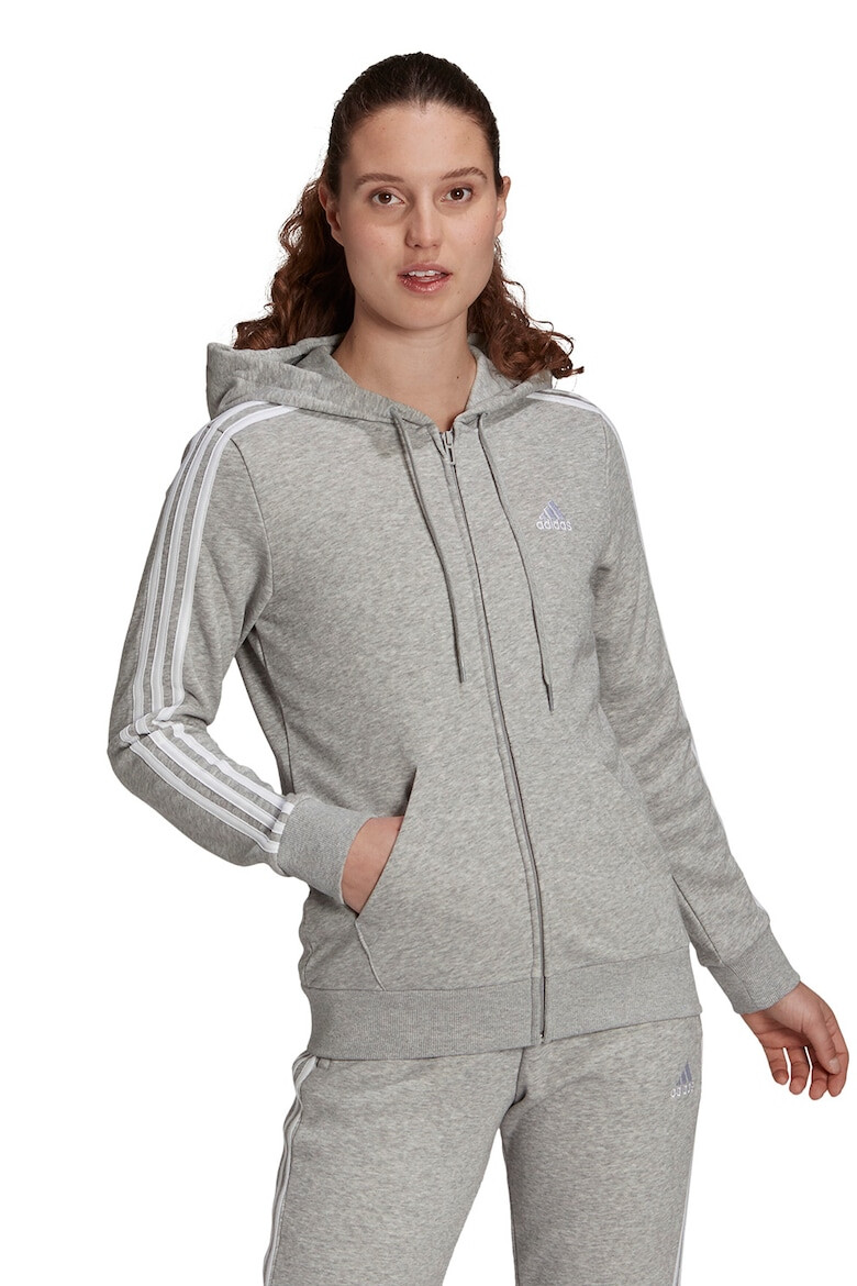 adidas Sportswear Суитшърт с цип и лого - Pepit.bg