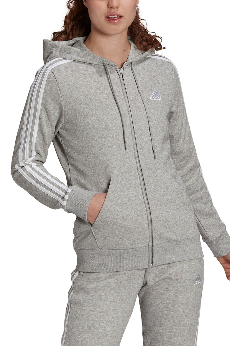 adidas Sportswear Суитшърт с цип и лого - Pepit.bg