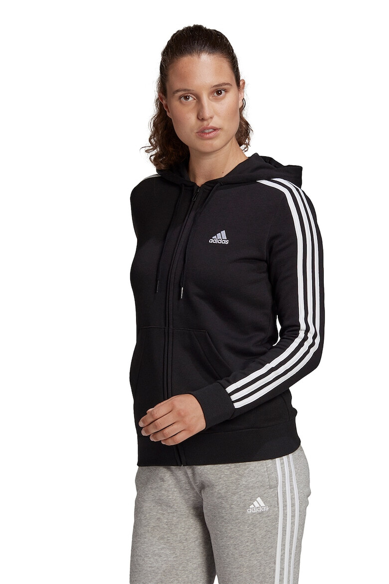 adidas Sportswear Суитшърт с цип и лого - Pepit.bg