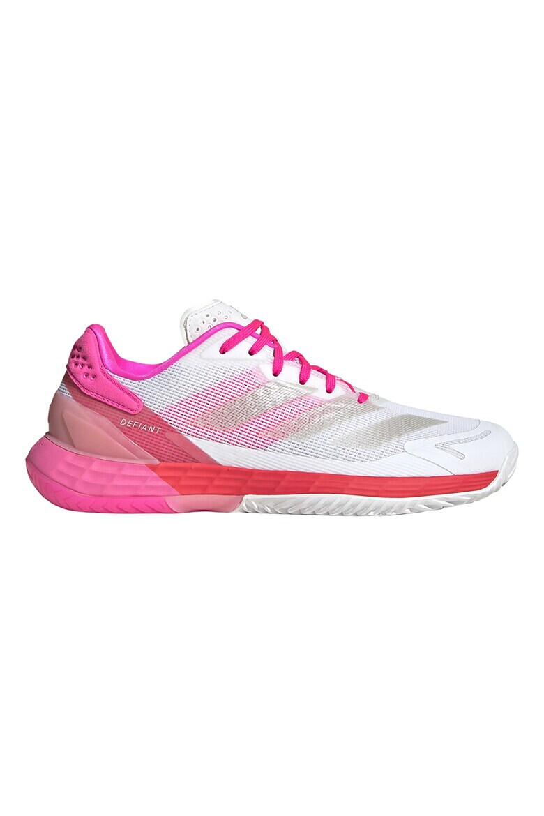 adidas Performance Тенис обувки Defiant Speed 2 - Бял/Розово - Pepit.bg