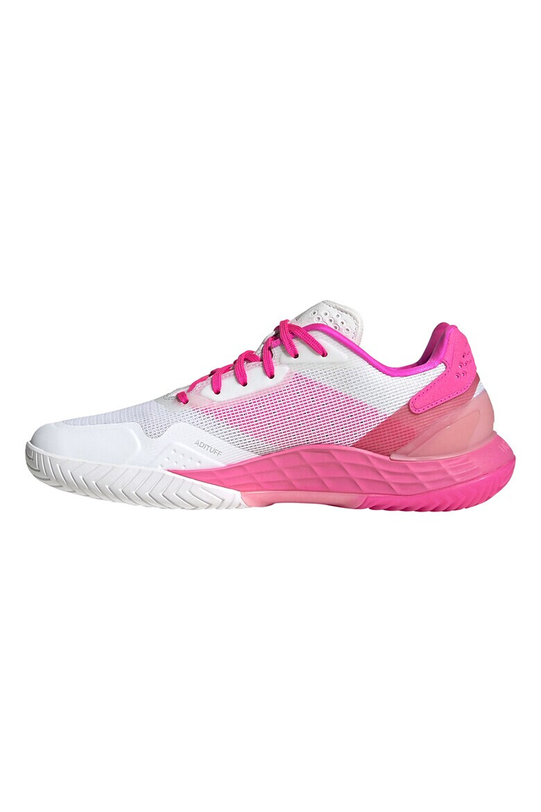 adidas Performance Тенис обувки Defiant Speed 2 - Бял/Розово - Pepit.bg