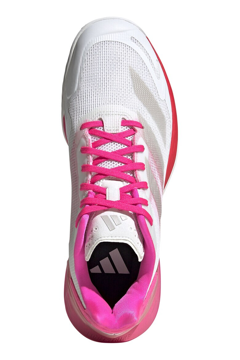 adidas Performance Тенис обувки Defiant Speed 2 - Бял/Розово - Pepit.bg