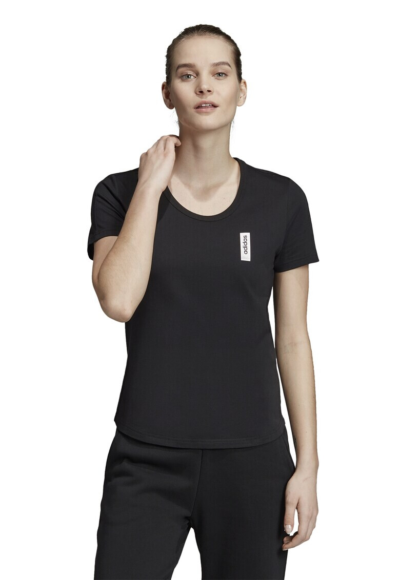 adidas Performance Тениска BB с овално деколте - Pepit.bg