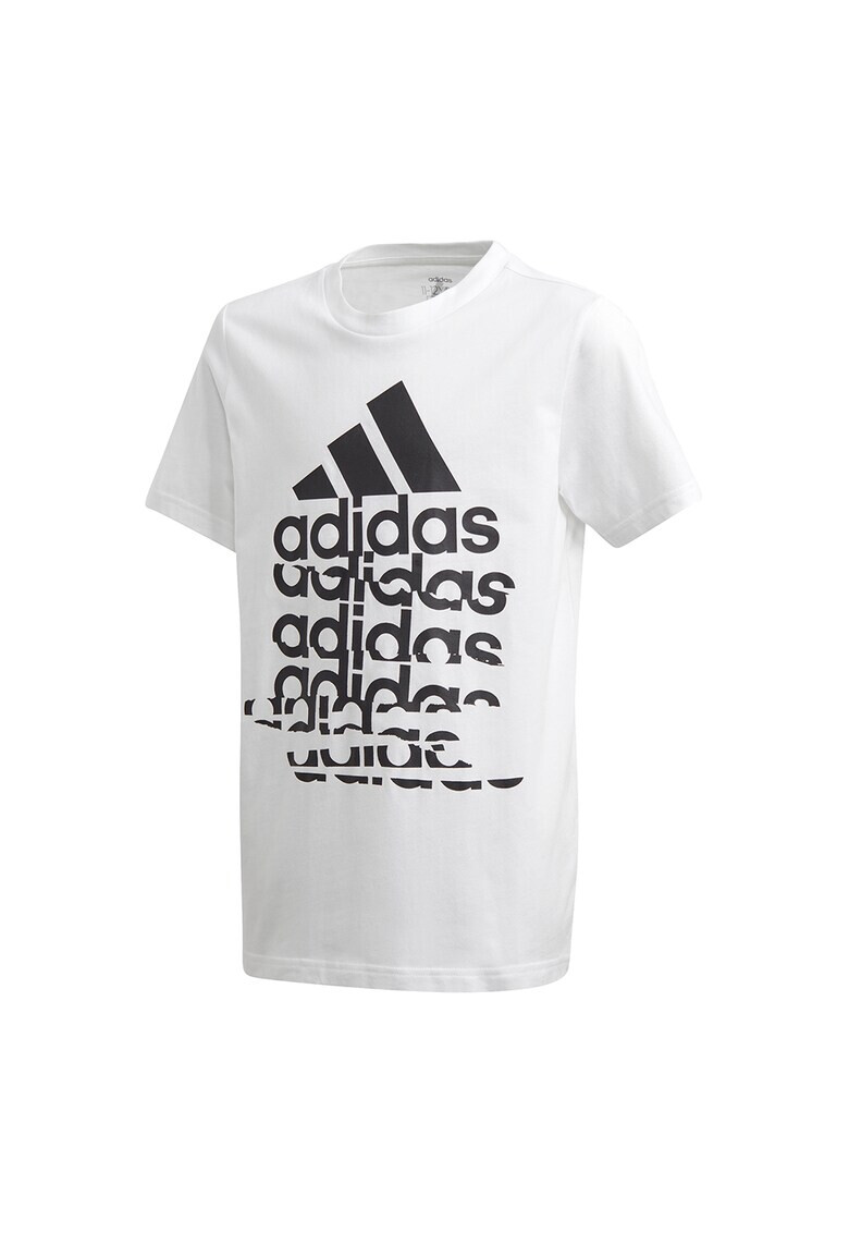 adidas Performance Тениска с уголемено лого - Pepit.bg