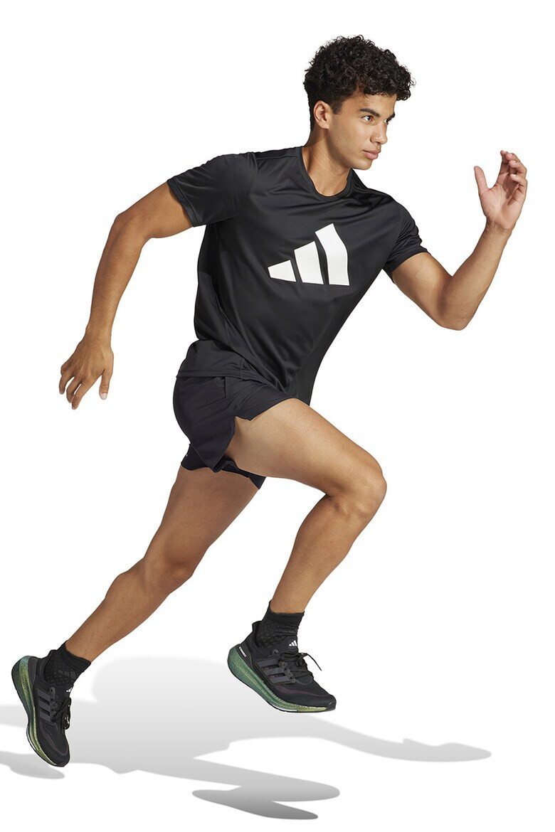 adidas Performance Тениска за бягане с лого - Pepit.bg