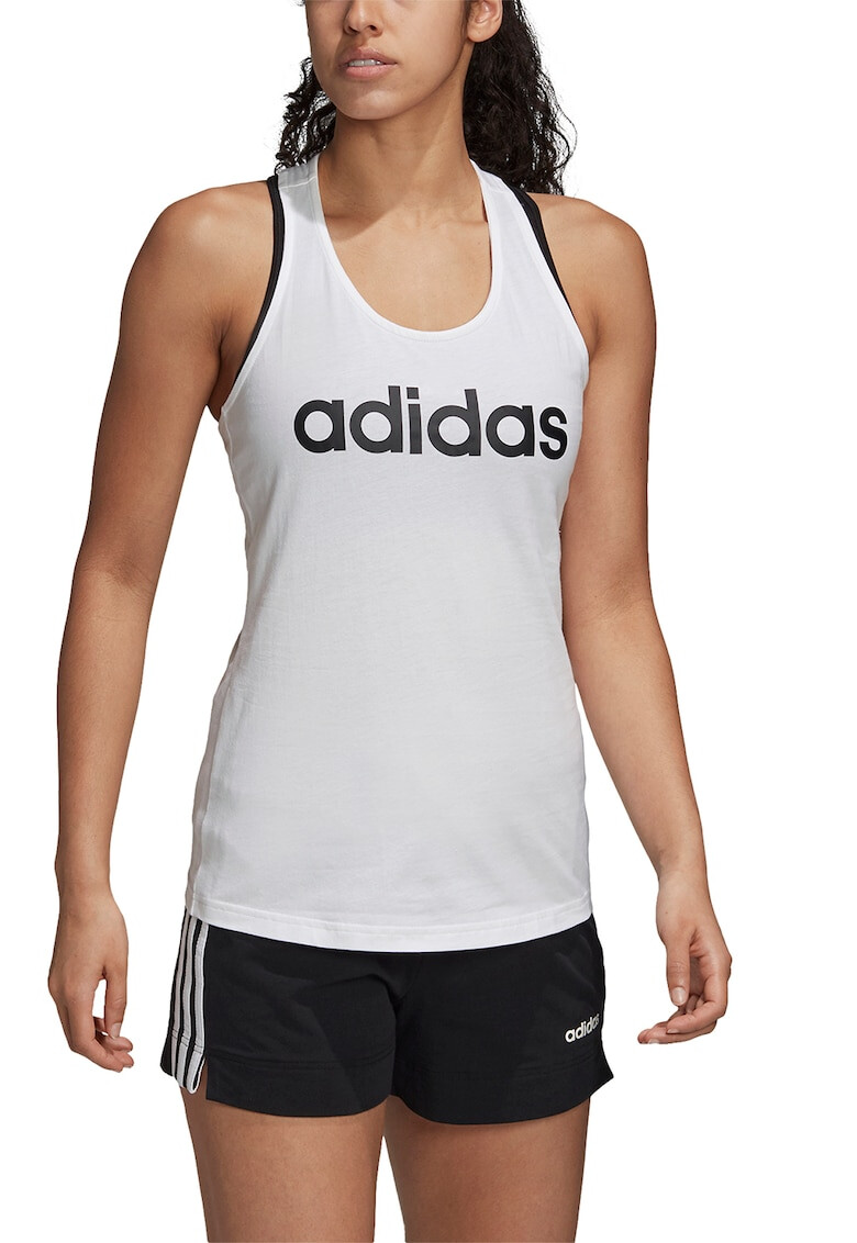 adidas Performance Топ Essentials Linear с лого - Pepit.bg