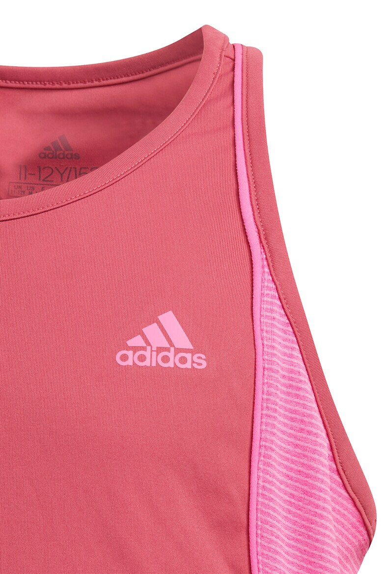 adidas Performance Топ Pop Up с раирани панели - Pepit.bg