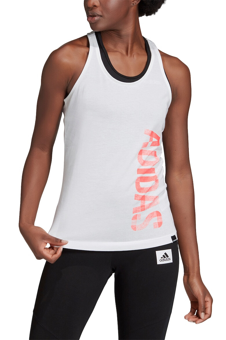adidas Performance Топ Unleash Confidence с изрязан гръб - Pepit.bg