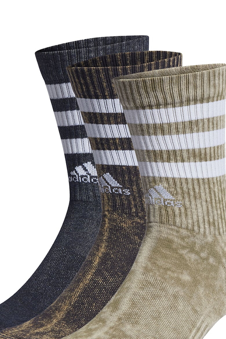 adidas Performance Унисекс чорапи 3-Stripes Stonewash - 3 чифта - Pepit.bg