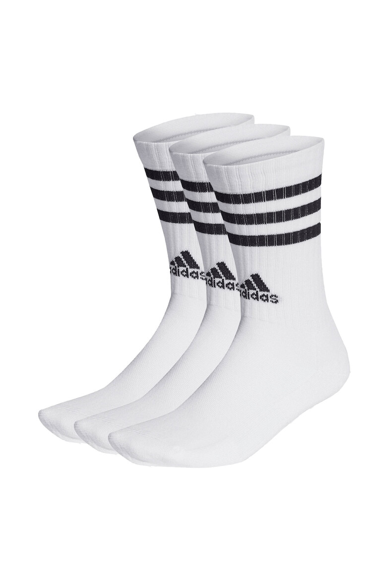 adidas Performance Унисекс чорапи с памук - 3 чифта - Pepit.bg