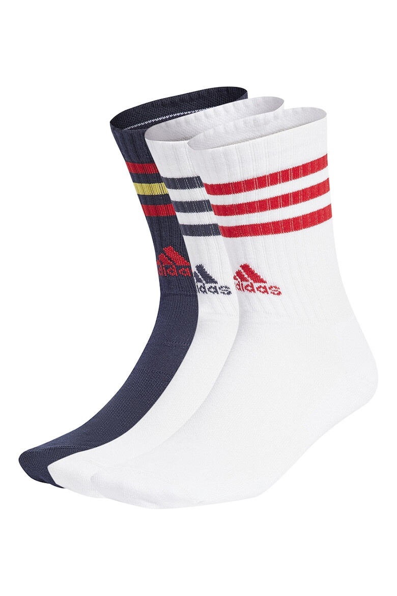 adidas Performance Унисекс дълги чорапи - 3 чифта - Pepit.bg