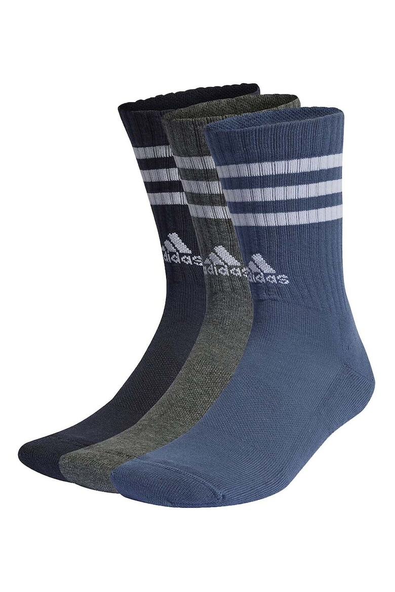 adidas Performance Унисекс дълги чорапи - 3 чифта - Pepit.bg