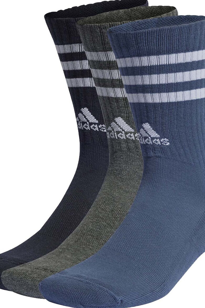 adidas Performance Унисекс дълги чорапи - 3 чифта - Pepit.bg