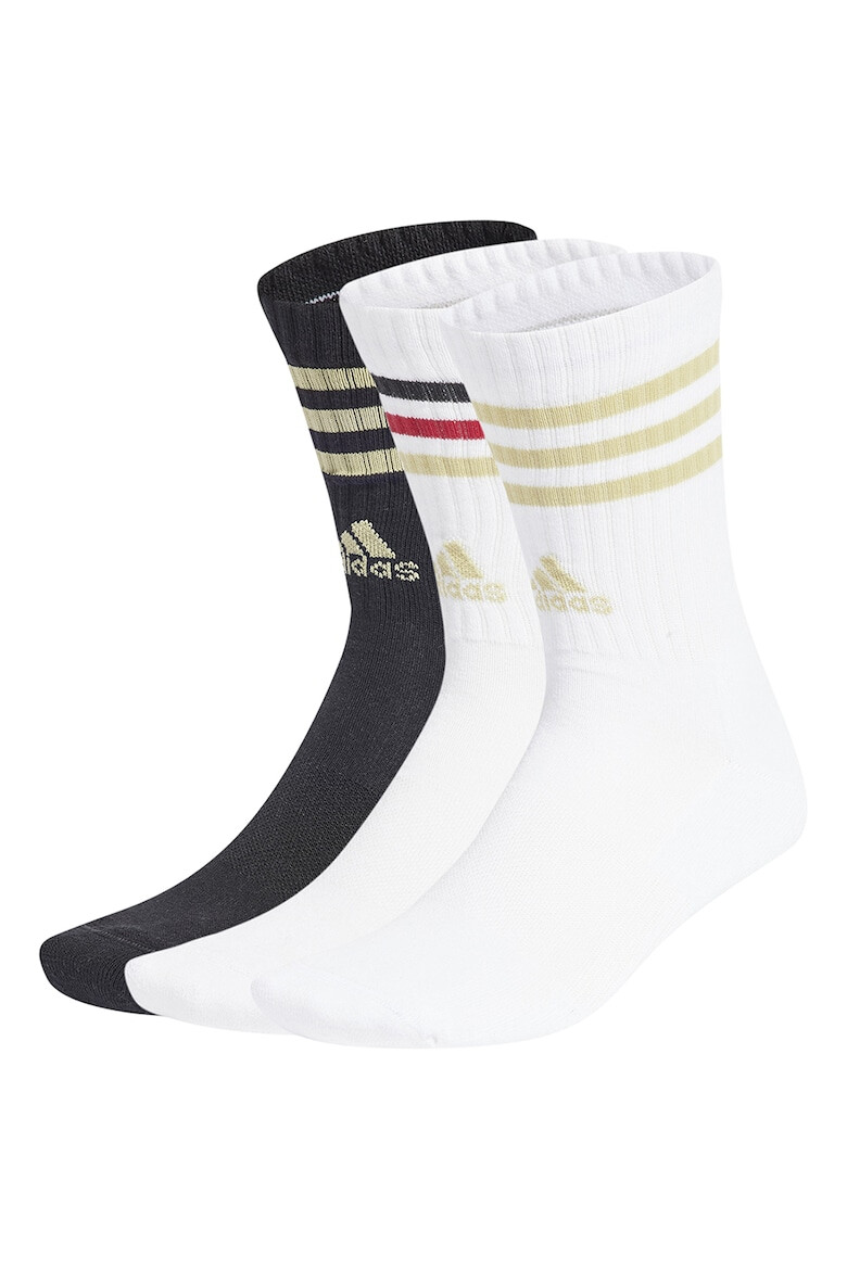 adidas Performance Унисекс дълги чорапи - 3 чифта - Pepit.bg