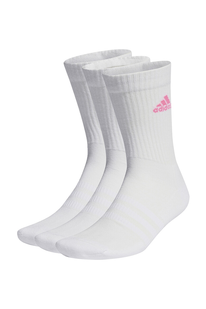 adidas Performance Унисекс дълги чорапи с рипс - 3 чифта - Pepit.bg