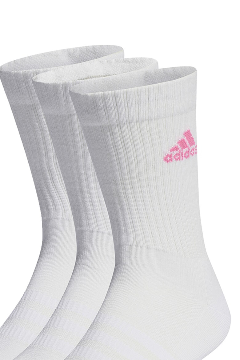 adidas Performance Унисекс дълги чорапи с рипс - 3 чифта - Pepit.bg