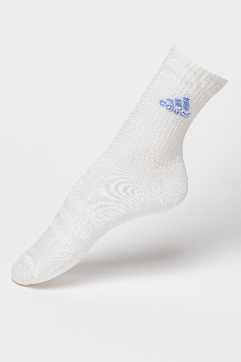 adidas Performance Унисекс дълги чорапи с рипс - 3 чифта - Pepit.bg