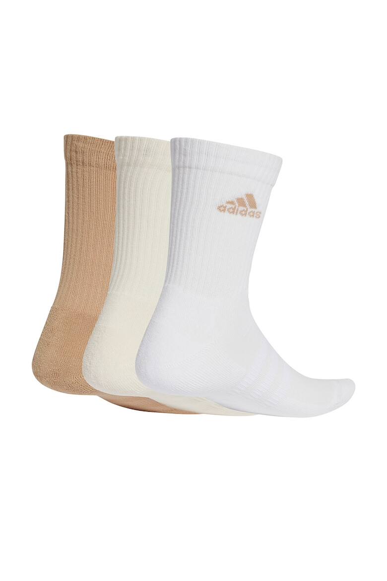 adidas Performance Унисекс дълги чорапи с рипс - 3 чифта - Pepit.bg