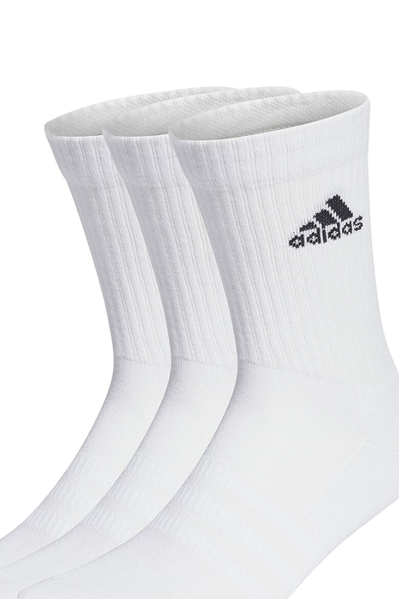 adidas Performance Унисекс дълги чорапи с рипс - 3 чифта - Pepit.bg