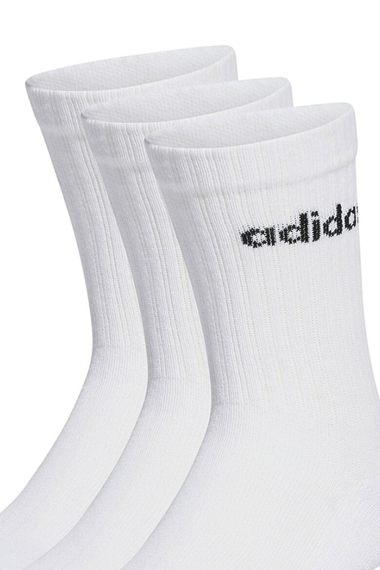 adidas Performance Унисекс дълги чорапи с рипс - 3 чифта - Pepit.bg