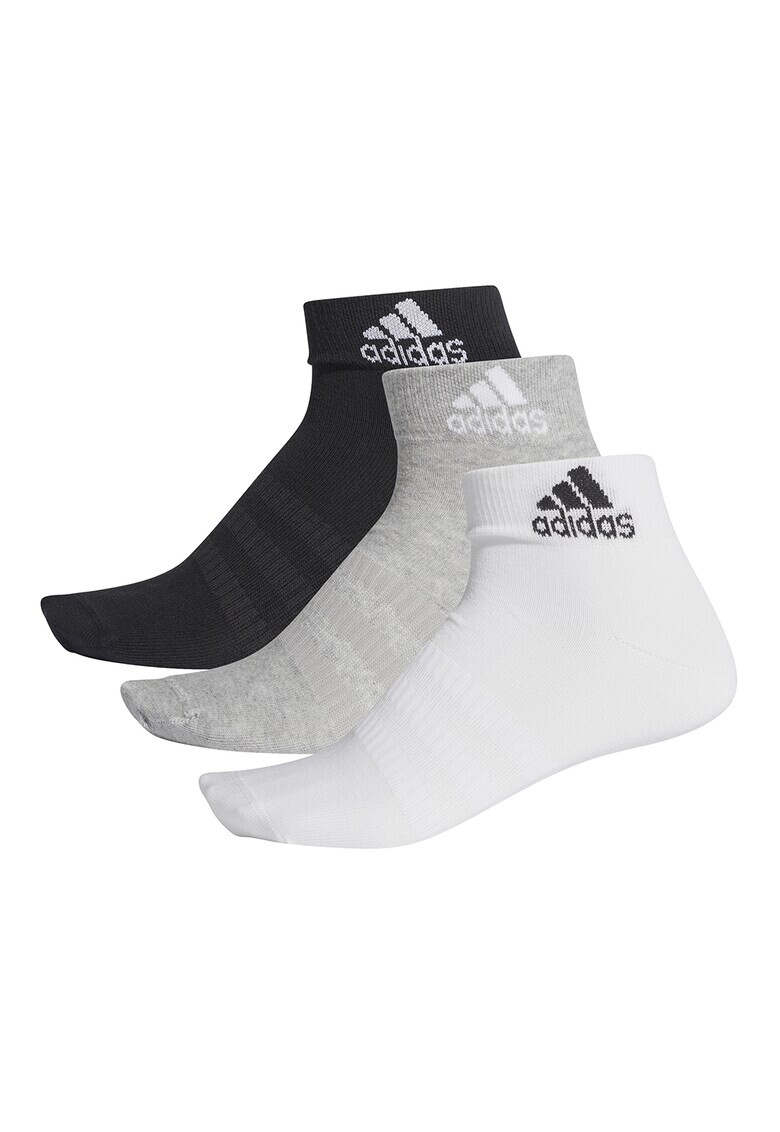 adidas Performance Унисекс фитнес чорапи - 3 чифта - Pepit.bg