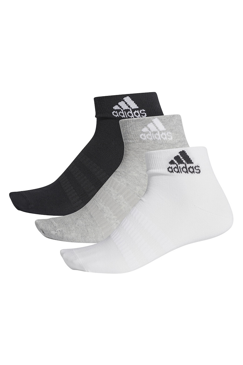 adidas Performance Унисекс фитнес чорапи - 3 чифта - Pepit.bg