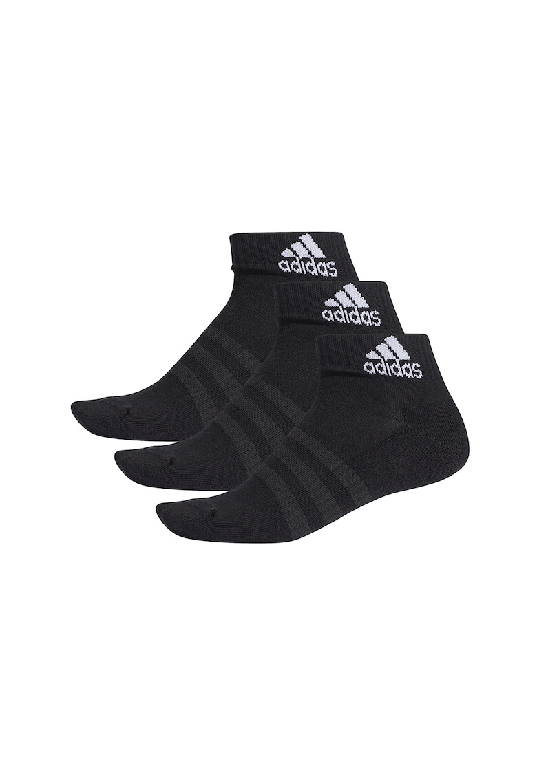 adidas Performance Унисекс фитнес чорапи до глезена - 3 чифта - Pepit.bg