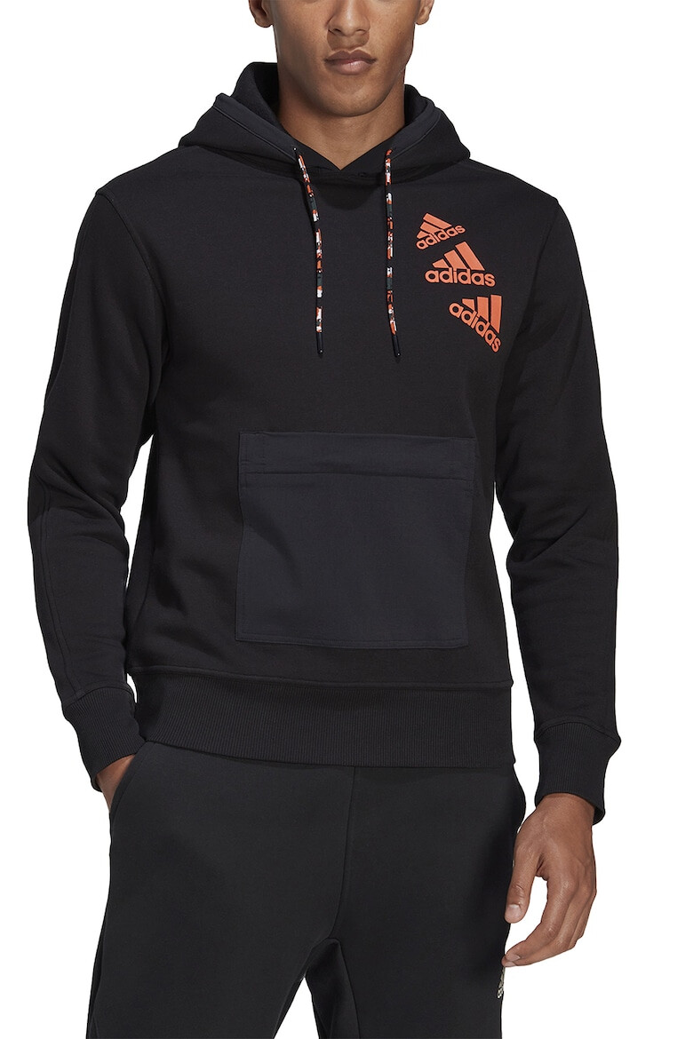 adidas Sportswear Унисекс худи с памук и лого - Pepit.bg