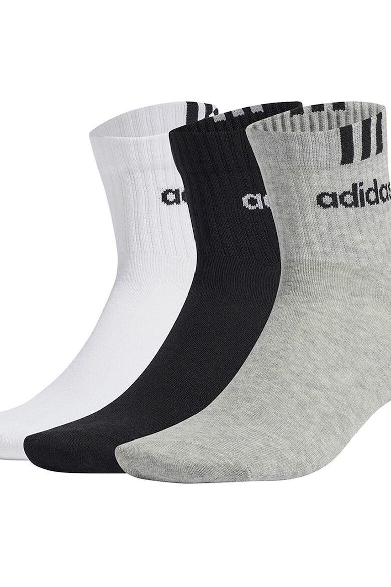 adidas Performance Унисекс къси чорапи - 3 чифта - Pepit.bg