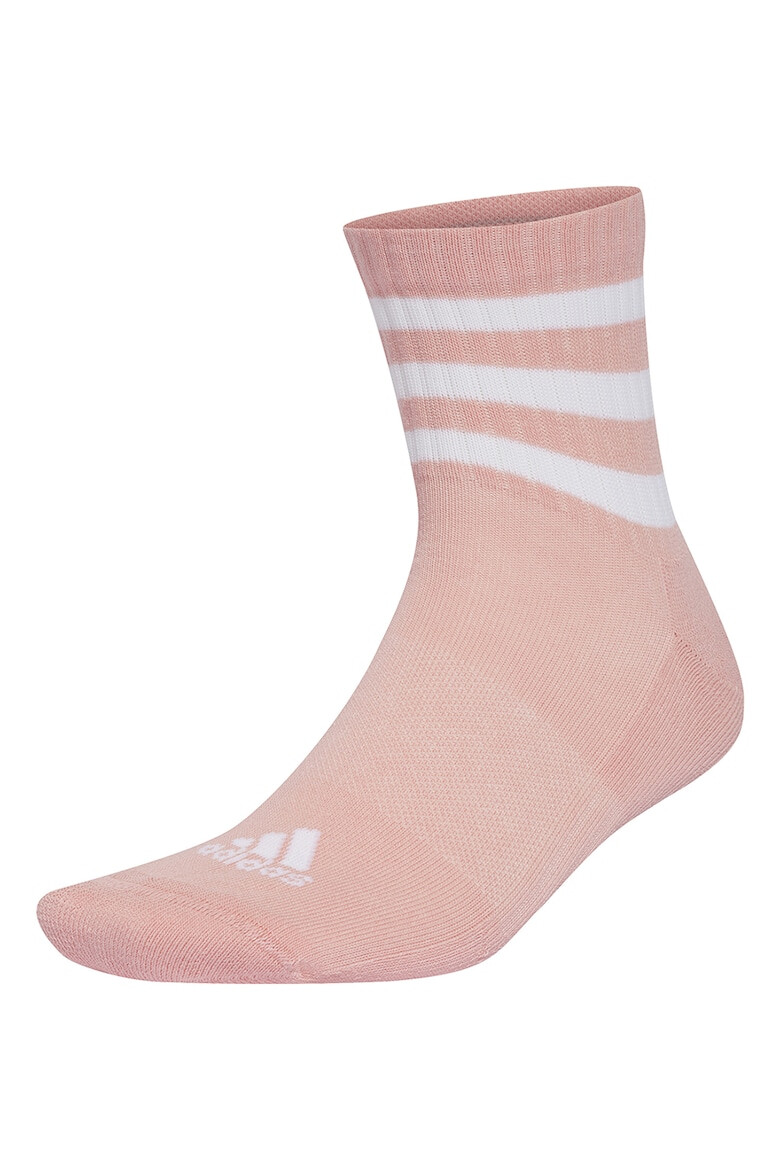 adidas Performance Унисекс къси чорапи с райе - 3 чифта - Pepit.bg