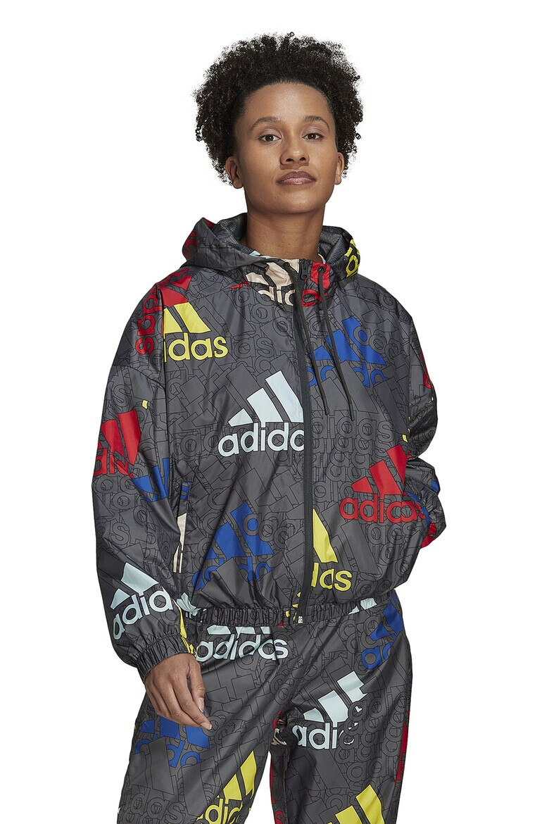 adidas Sportswear Яке с цип и десен с лого - Pepit.bg