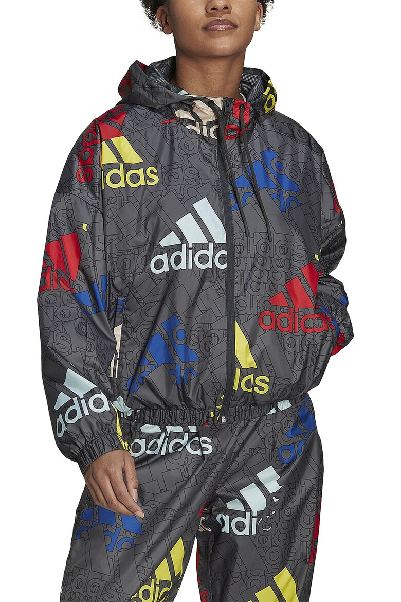 adidas Sportswear Яке с цип и десен с лого - Pepit.bg