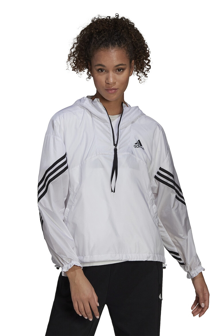 adidas Sportswear Яке с качулка и къс цип - Pepit.bg