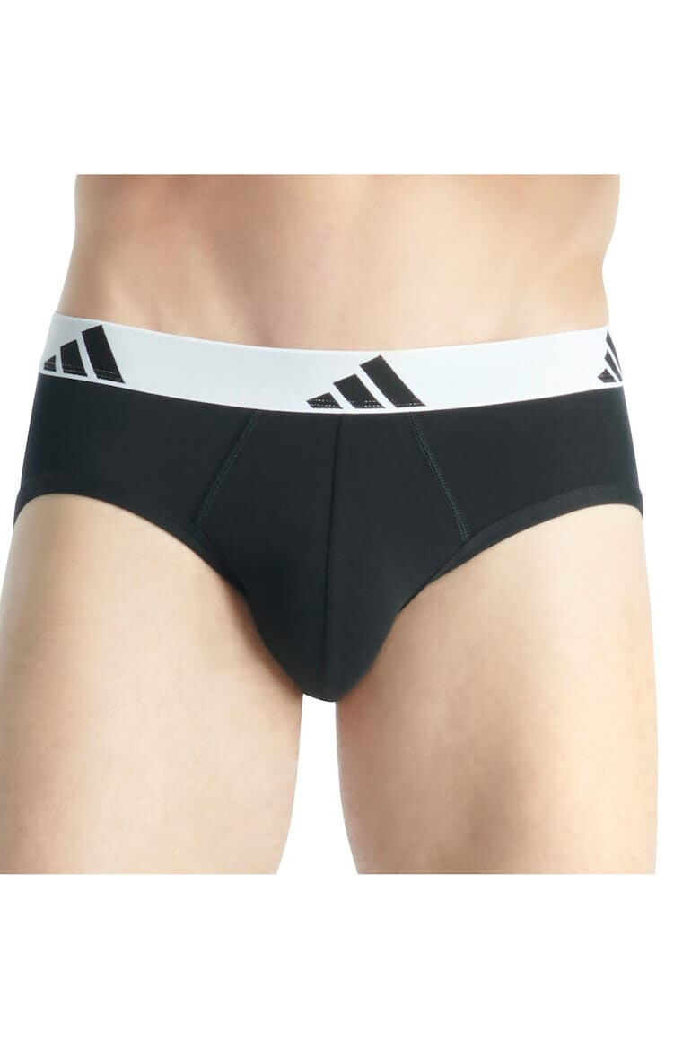 adidas Слипове Active Flex - 6 чифта - Бял/Черен - Pepit.bg